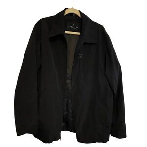 Men's Black Lightweight Jacket KENNETH COLE REACTION Size L Insulated Polyester